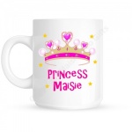 Princess Crown Personalised Mug